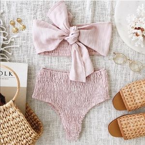 Pink Striped Set